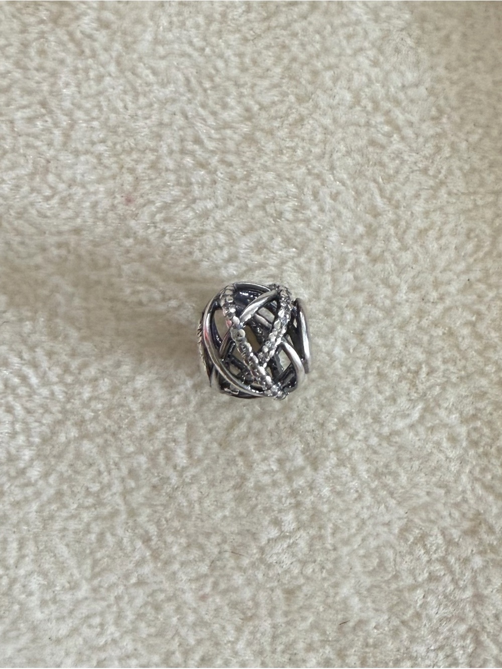 Pandora Sterling Silver Galaxy Bead Charm